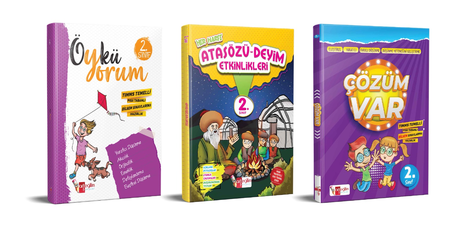 2.SINIF ÖYKÜ YORUM + ÇÖZÜM VAR +HER HARFE ATASÖZÜ DEYİM ETKİNLİKLERİ