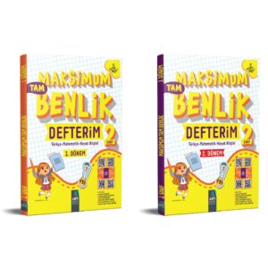 2.Sınıf Maksimum Tam Benlik Defterim (2 Kitap)