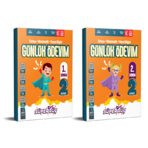 2.Sınıf Süper Güç Günlük Ödevim (1. ve 2. Dönem)