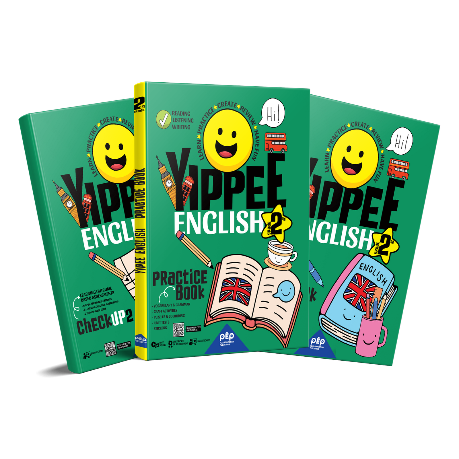 2.Sınıf Yippee English (3 Kitap)