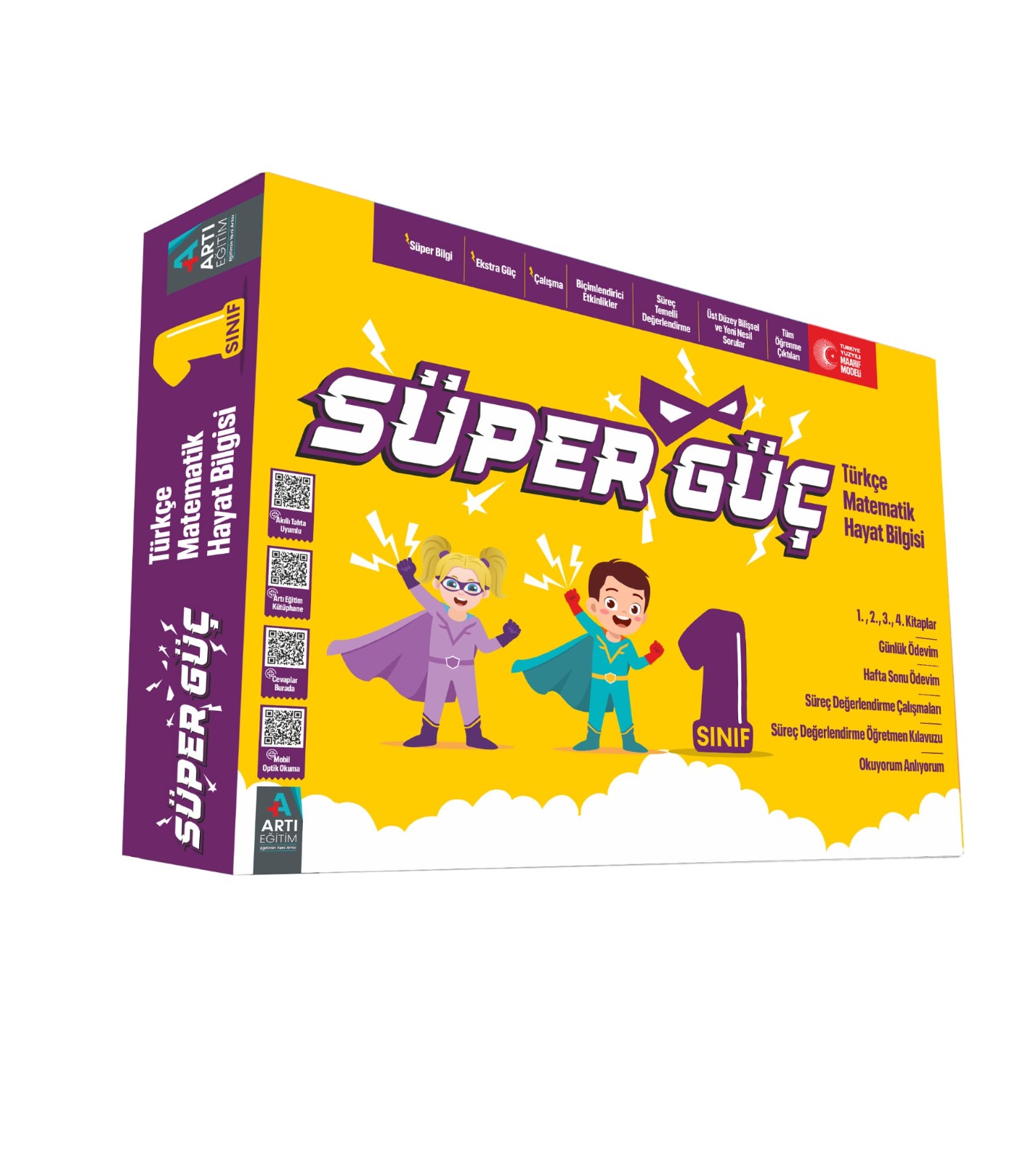 1.Sınıf Süper Güç Eğitim Seti